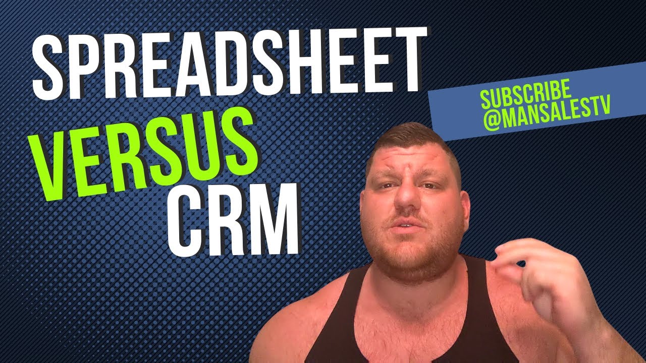Business Tracking: CRM vs. Spreadsheet #businesstools