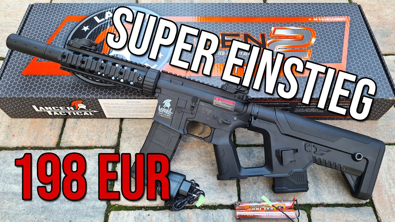 Lancer Tactical Enforcer Mod Alpha Gen 2 | Airsoft Review Deutsch