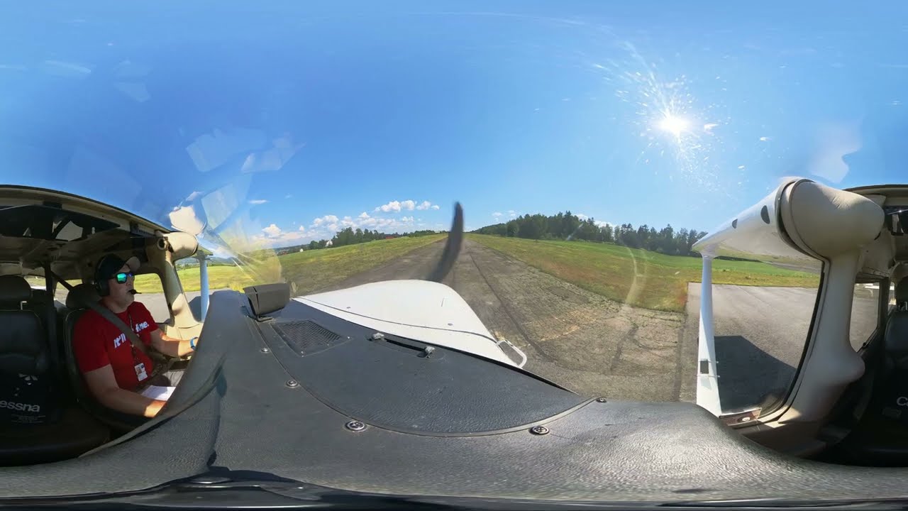 Take off Hamar #Flying #FlyCessna #Aviation