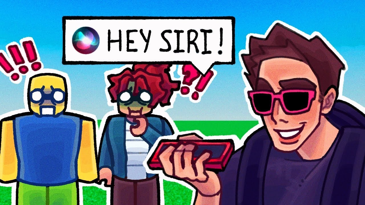 SUS SIRI PRANK on Roblox Voice Chat...
