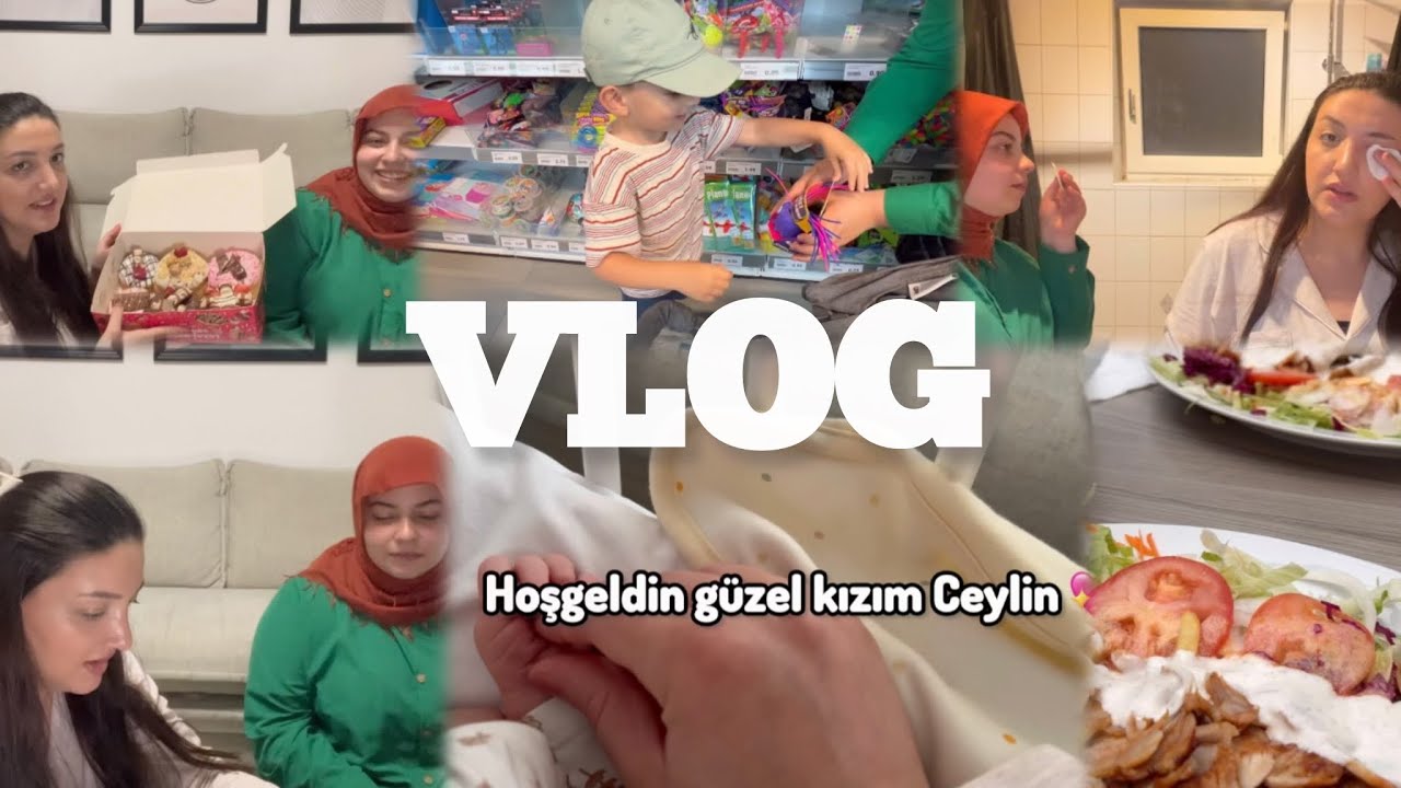 DOĞUM SONRASI İLK VLOG🌸 | HAİD CENTER 🛒,GÖRÜMCEM ELİF’LE NELER ALDIKLARIMIZI GÖSTERDİK🛍️,BAKIM🧴#vlog