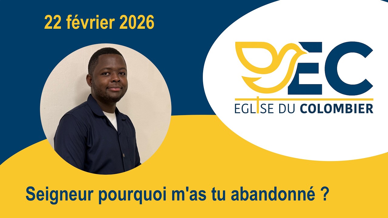 Pourquoi m'as-tu abandonné ? Israël Bukanga, prédication du 22/02/2026