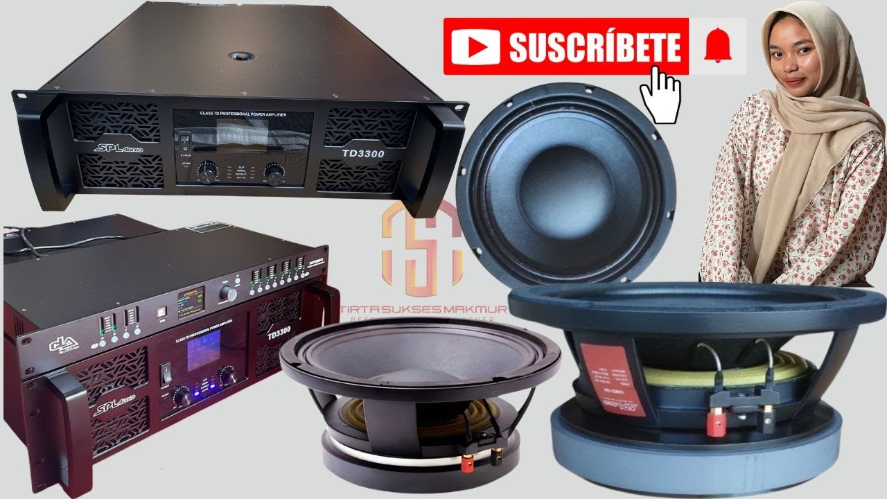 KALI INI KELUAR POWER TERBARU SPL AUDIO CLAS TD 3300-SPEAKER 10MD100-10MD26 SPL AUDIO Jos