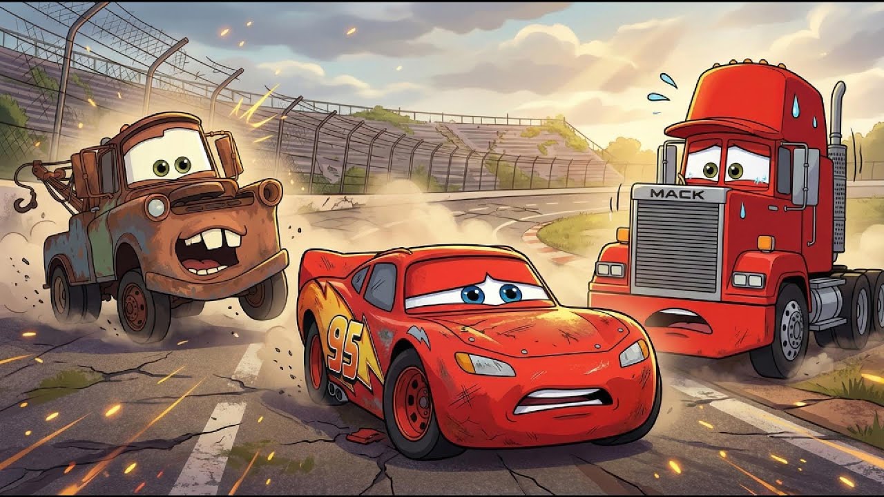 McQueen Was Abandoned and Rusted… I Fixed Him Step by Step (POV Repair)🚗❤️ | Cars Toons 2D Animation