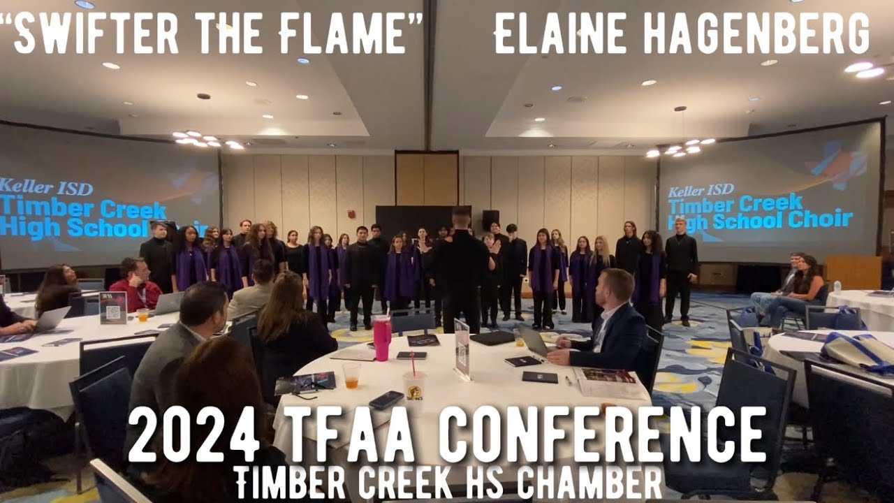 “Swifter the Flame,” (a cappella) Hagenberg, Timber Creek HS Chamber