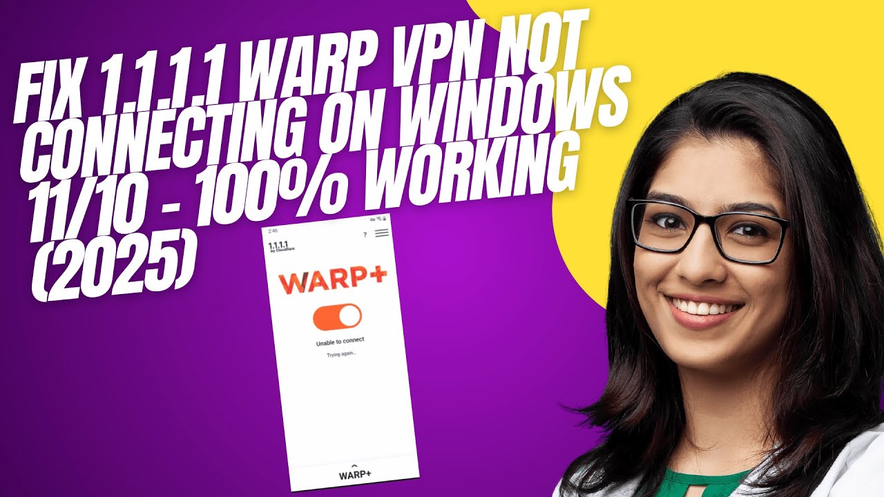 Исправление ошибки 1.1.1.1 WARP VPN, из-за которой не удавалось подключиться к Windows 11/10 – ра...