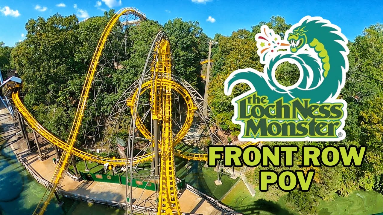 Лох-Несское чудовище — вид из первого ряда — Busch Gardens Willamsburg