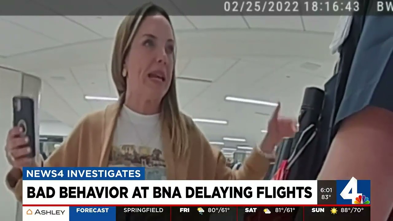 Video of unruly actions by passengers at BNA show bad behavior doesn’t just happen in the air