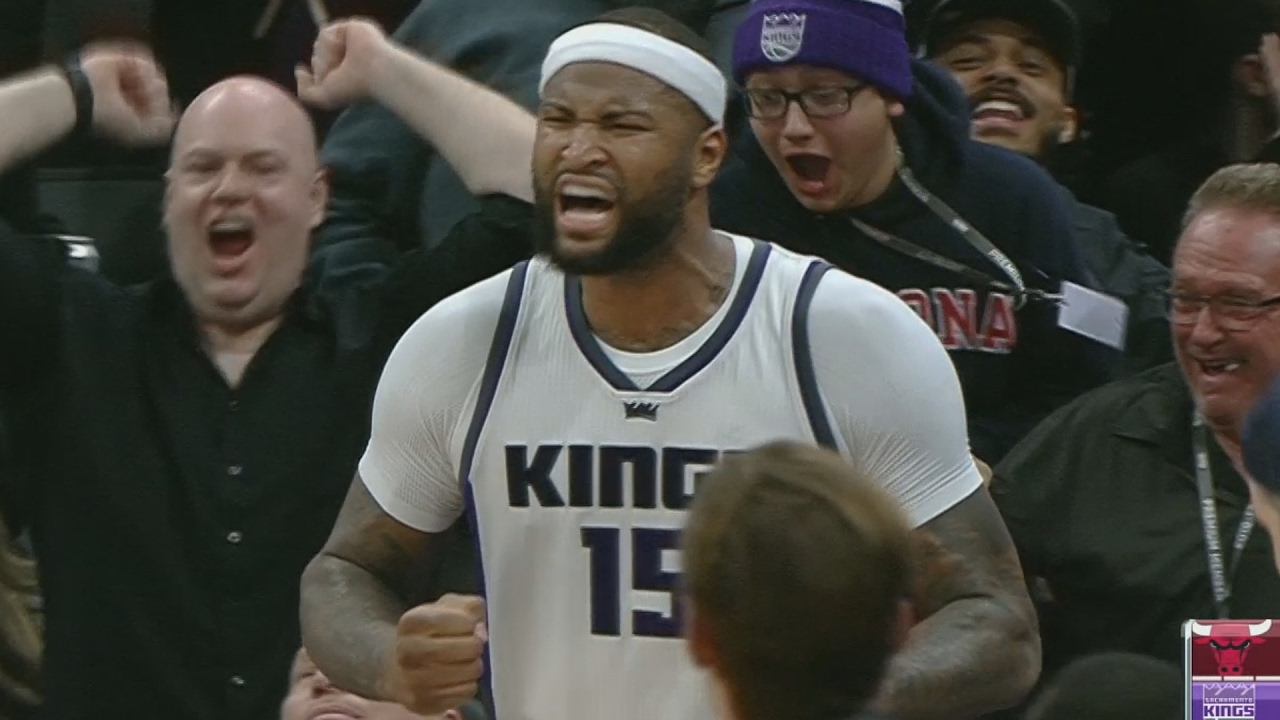 Dwyane Wade Game Winner! DeMarcus Cousins Ejected! Bulls vs Kings
