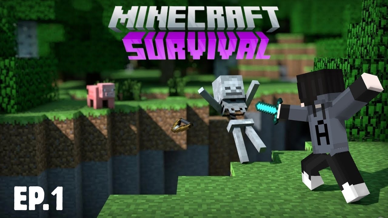 Minecraft Survival EP.1 | Everything's Akshat