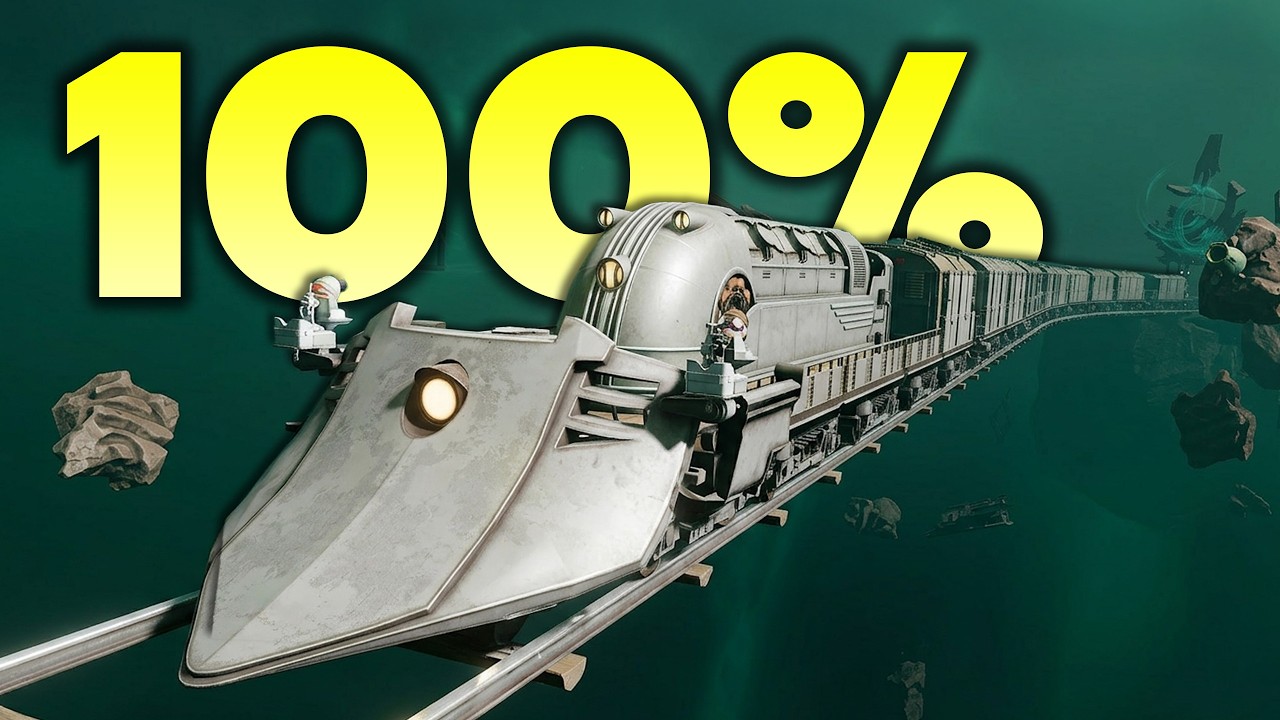 Ich habe 100% von Voidtrain gespielt und das ist passiert