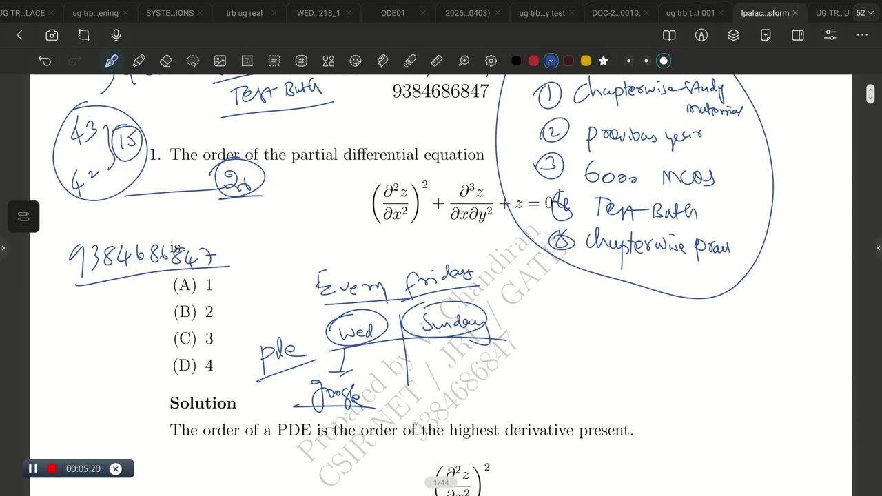 Ug trb mathematics MCqs and test batch study materials con : 9384686847