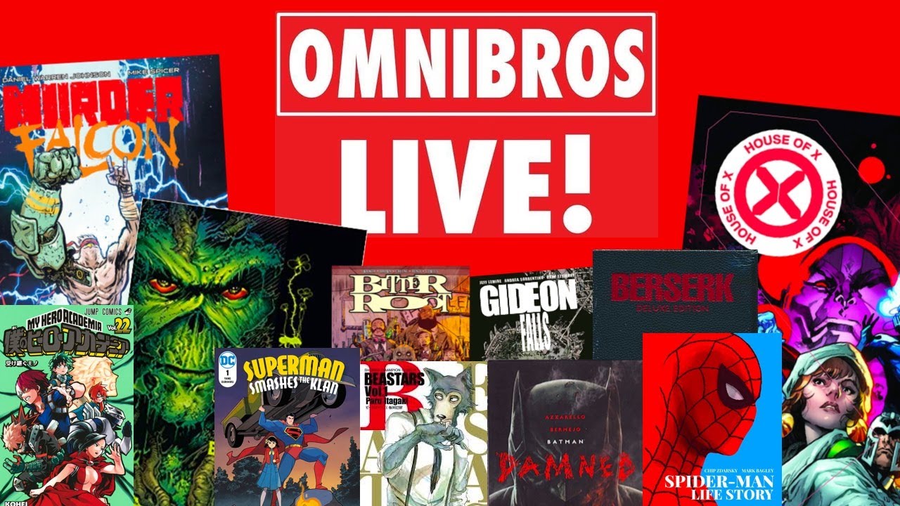 OmniBros LIVE!! The 2019 Omni Awards! Our Favorite Comics, Writers, & More!