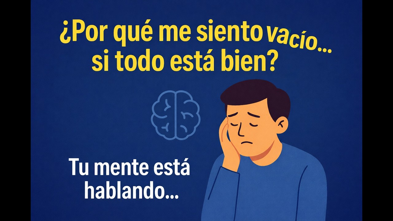 ¿Por qué me siento vacío si todo está bien?