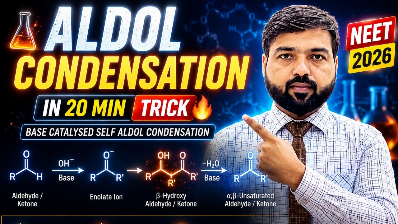 Aldol Condensation With Mechanisms | Base Catalysed Self Aldol Condensation | Aldol Reaction |