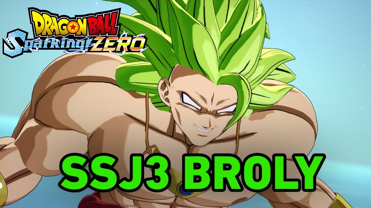 Broly SSJ3 mod in DBZ Sparking Zero Mod Showcase