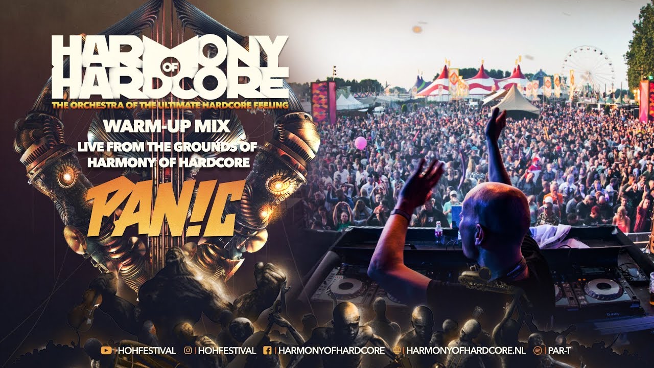 Harmony of Hardcore 2019 - LIVE Warm-up Mix Panic