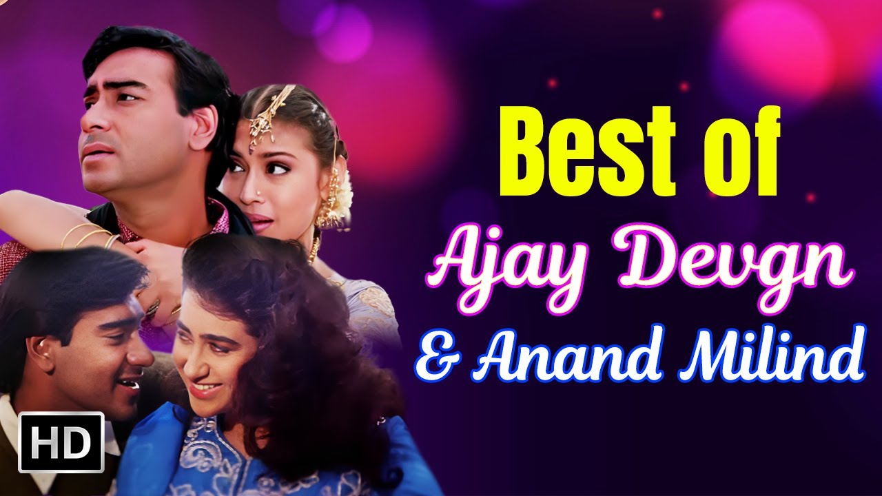 Best of Ajay Devgn & Anand Milind | Together Forever | 90s Romantic Love Hits | Video Jukebox