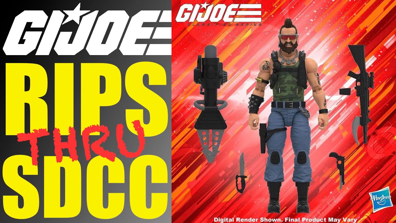 GI Joe Classified Series Rips Thru SDCC 2023