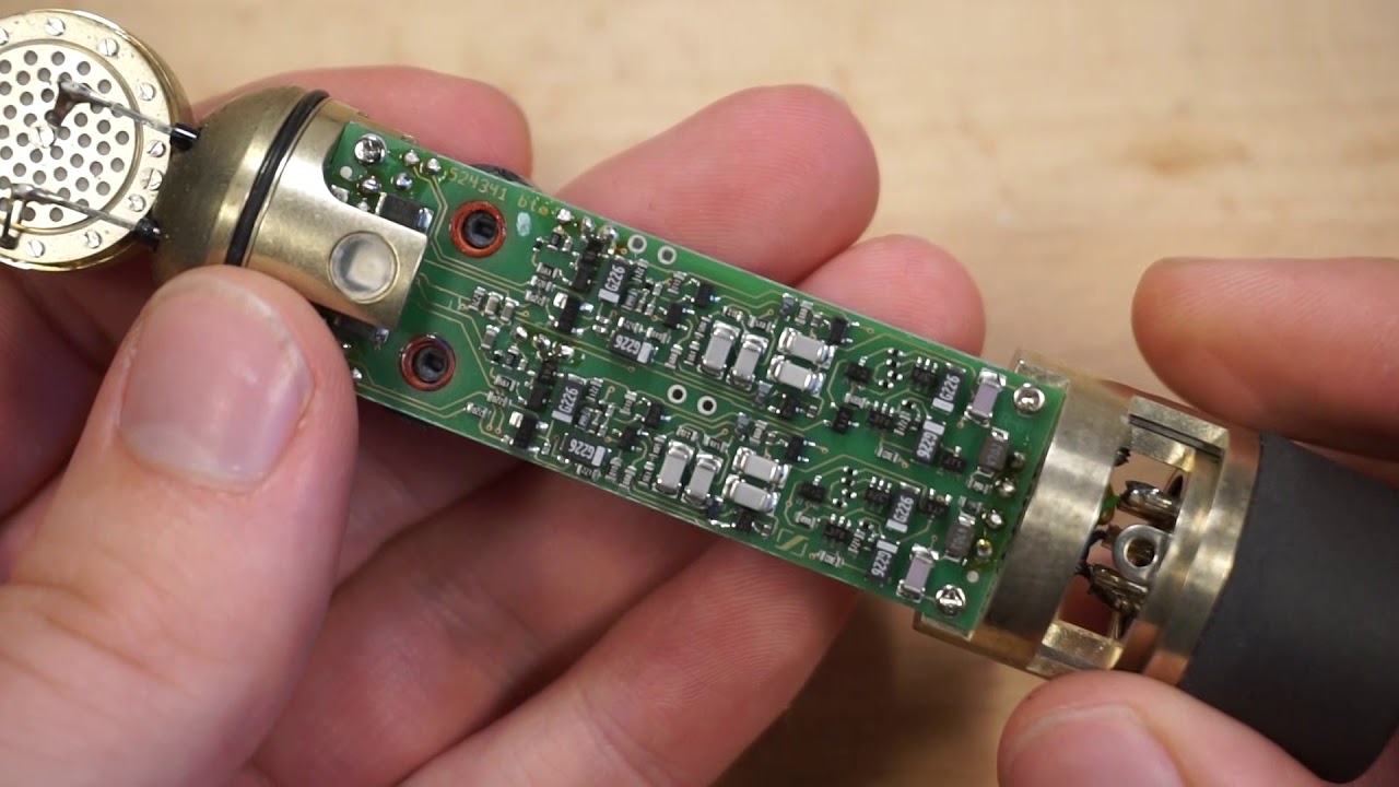 Sennheiser MKH 800 Twin - Wie sieht das eigentlich von innen aus? - HF-Kondensator-Mikrofon