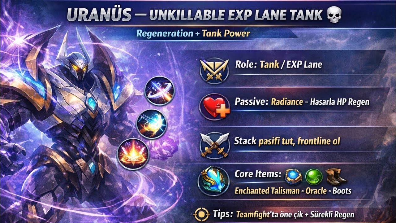 Uranus EXP Lane Canavarı 🐉 | Uranus EXP Lane Beast