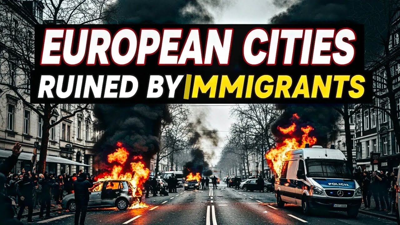 10 europejskich miast zniszczonych przez masową imigrację (2025)