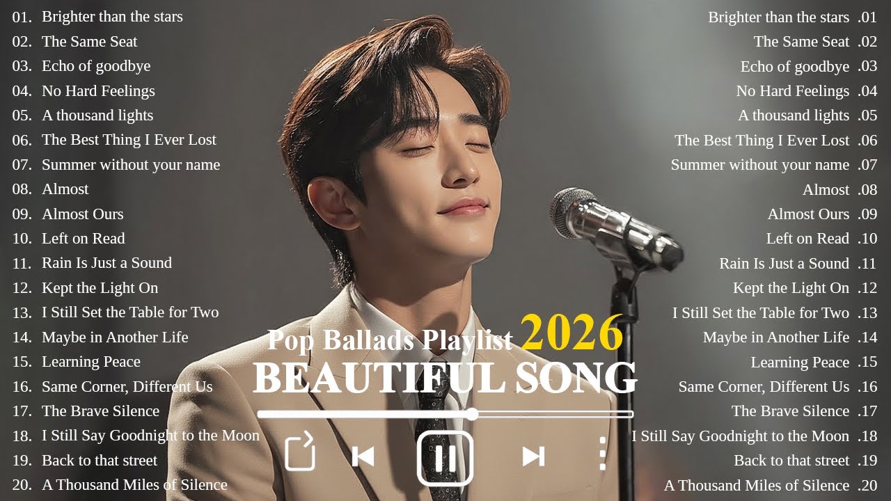 Beautiful Love Songs 2026 🎵 | Easy-Listening & Emotional Romantic Ballads | K-Drama OST Style