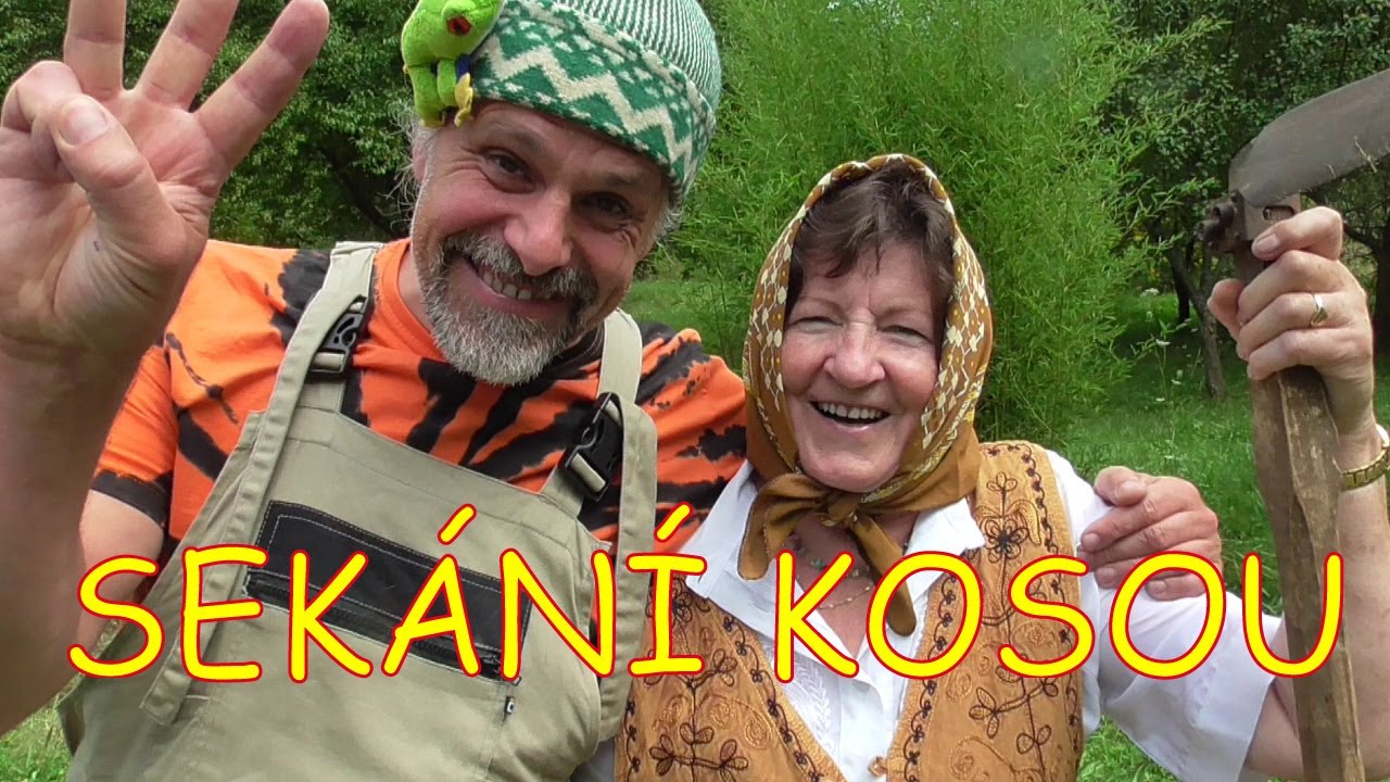 Sekání kosou za starých časů s Maruškou