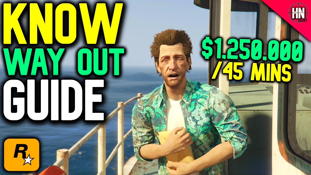 The ULTIMATE Know Way Out GUIDE | GTA Online