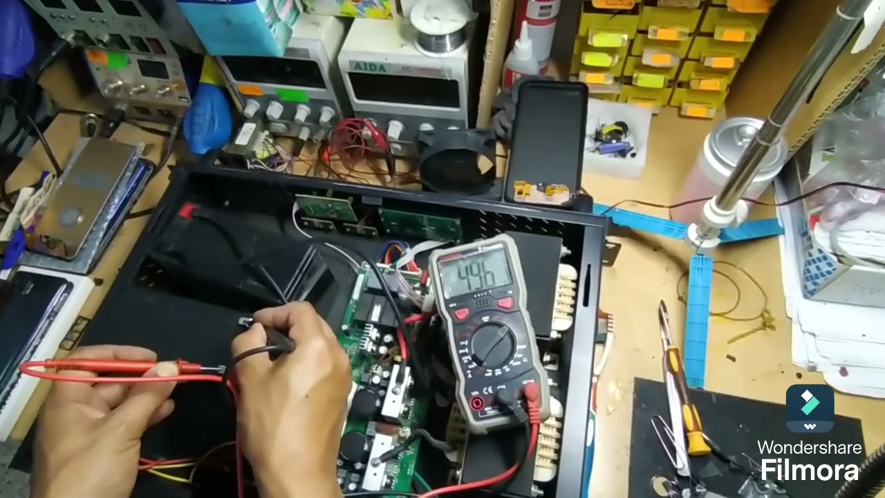 reparation onduleur إصلاح بعض مشاكل في لونديلور