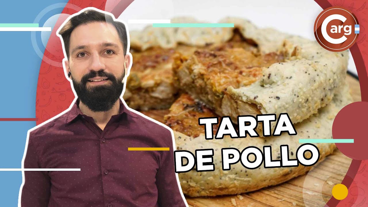 CÓMO HACER UNA TARTA DE POLLO CON MASA CASERA