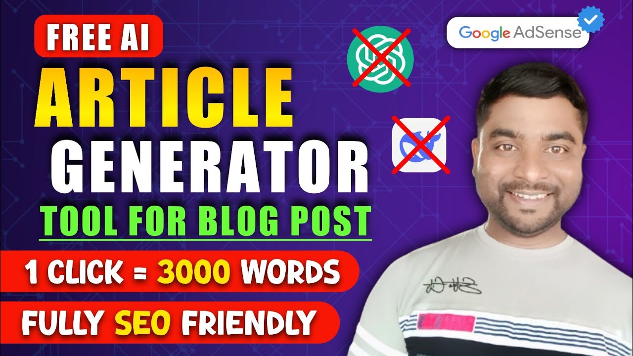 🔥Write Fully SEO Optimized And Adsense Friendly Blog Post Article Free | Seowriting AI Tool Review ✅