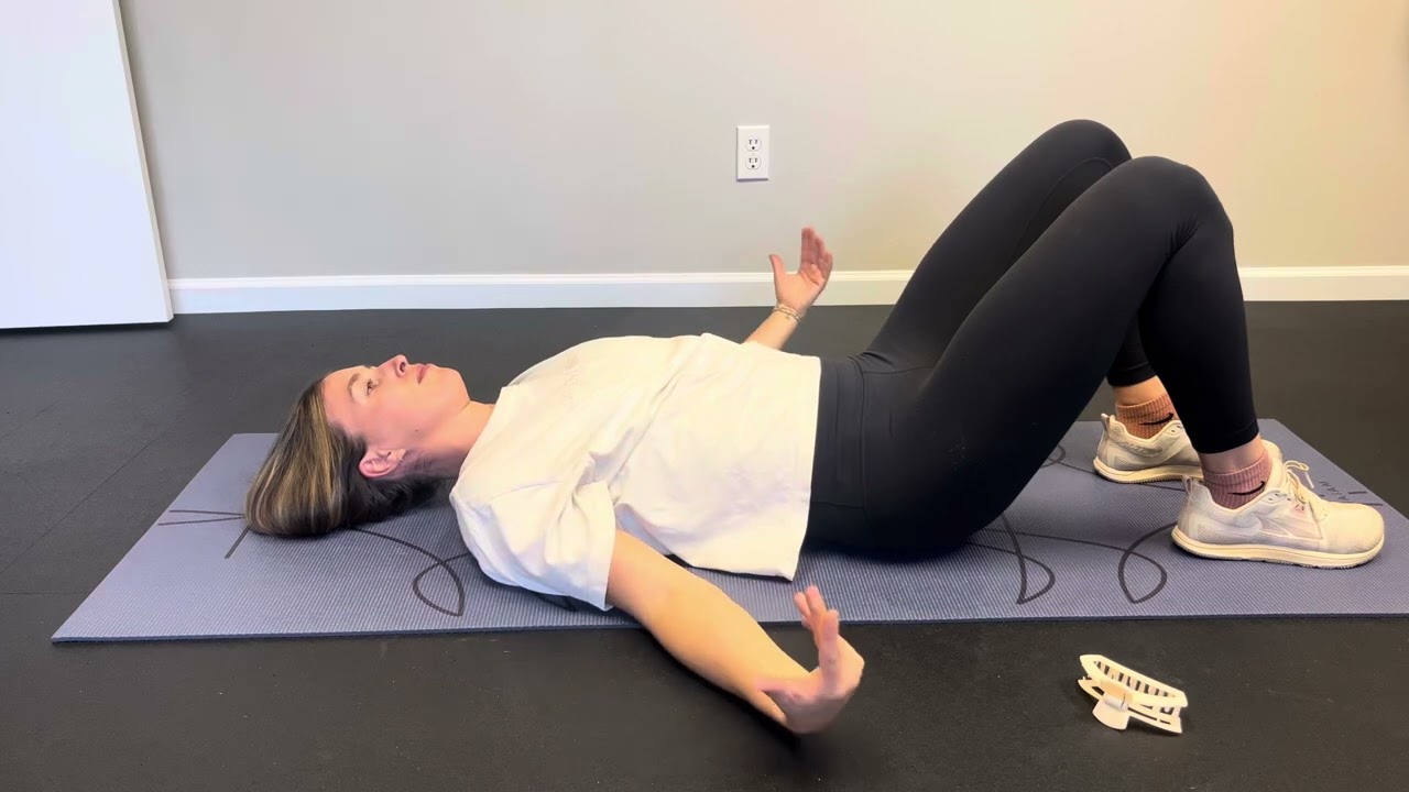 Mid back mobility + chin tucks 