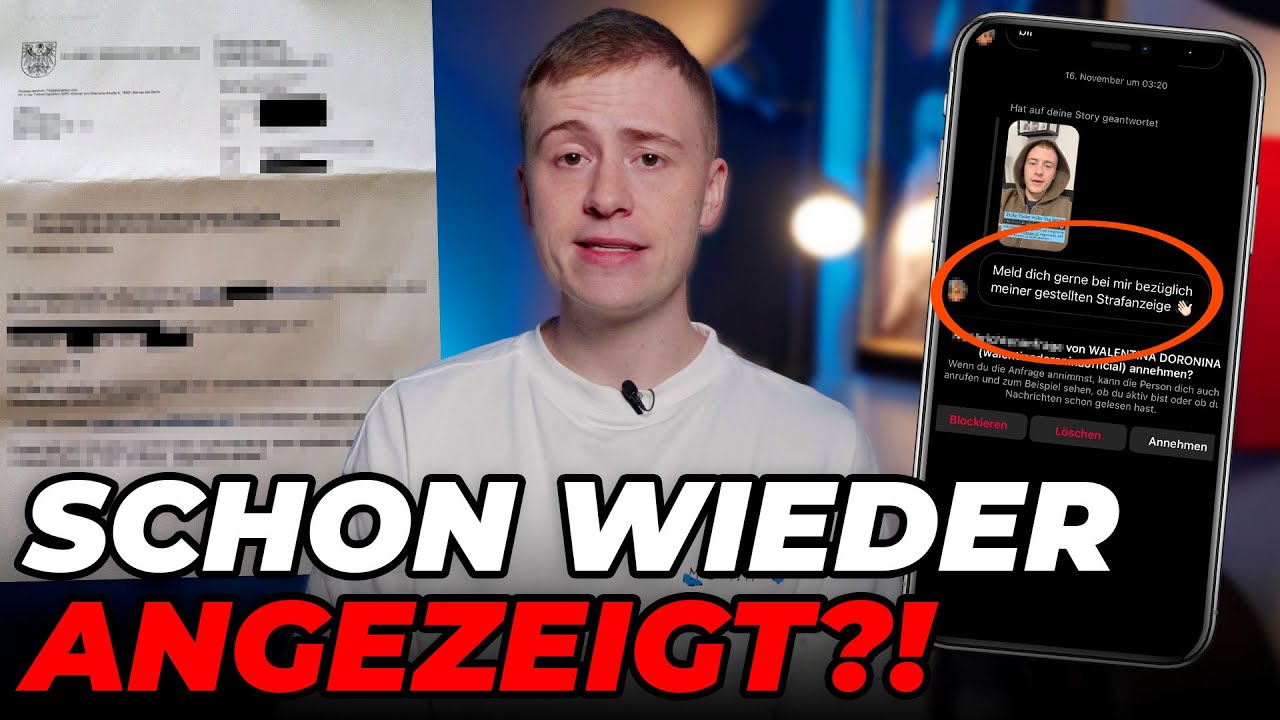 Geblockt, beschimpft und angezeigt | Die Auswirkungen meines Gewinnspiel-Videos… 🚔