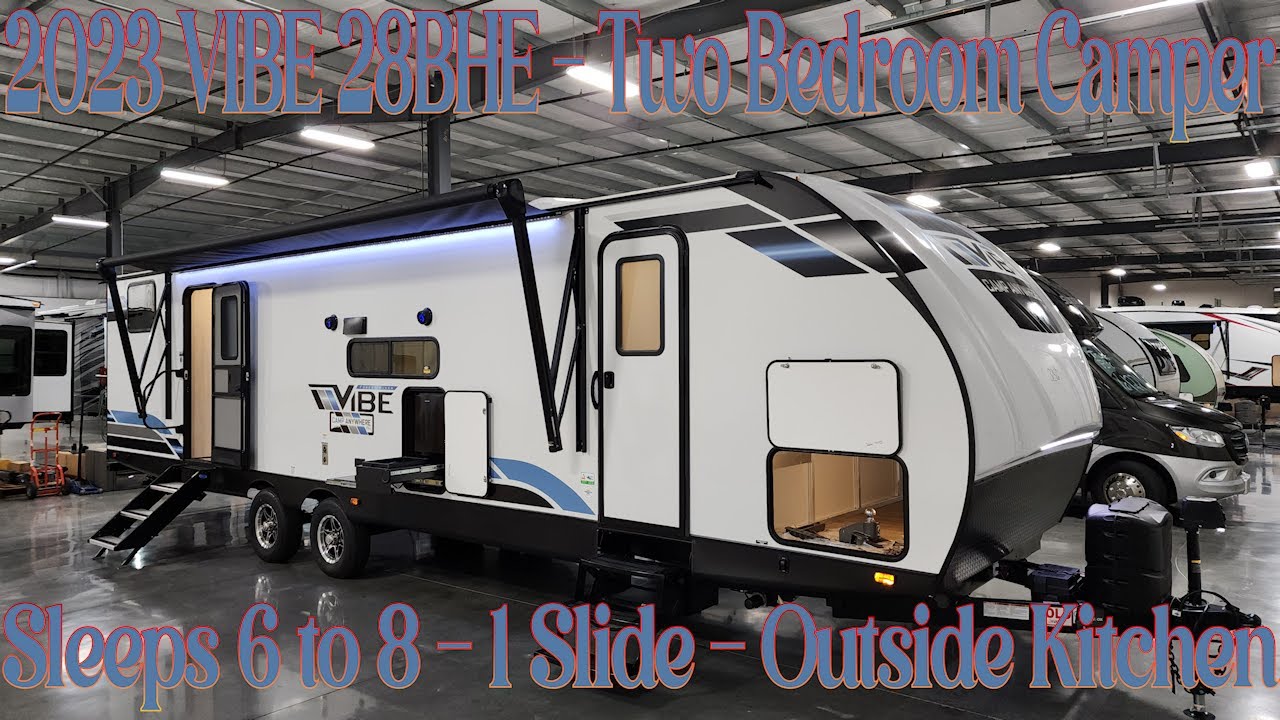 2023 VIBE 28BHE Two Bedroom Camper by Forestriver RVs @ Couchs RV Nation a RV Wholesaler - RV Review