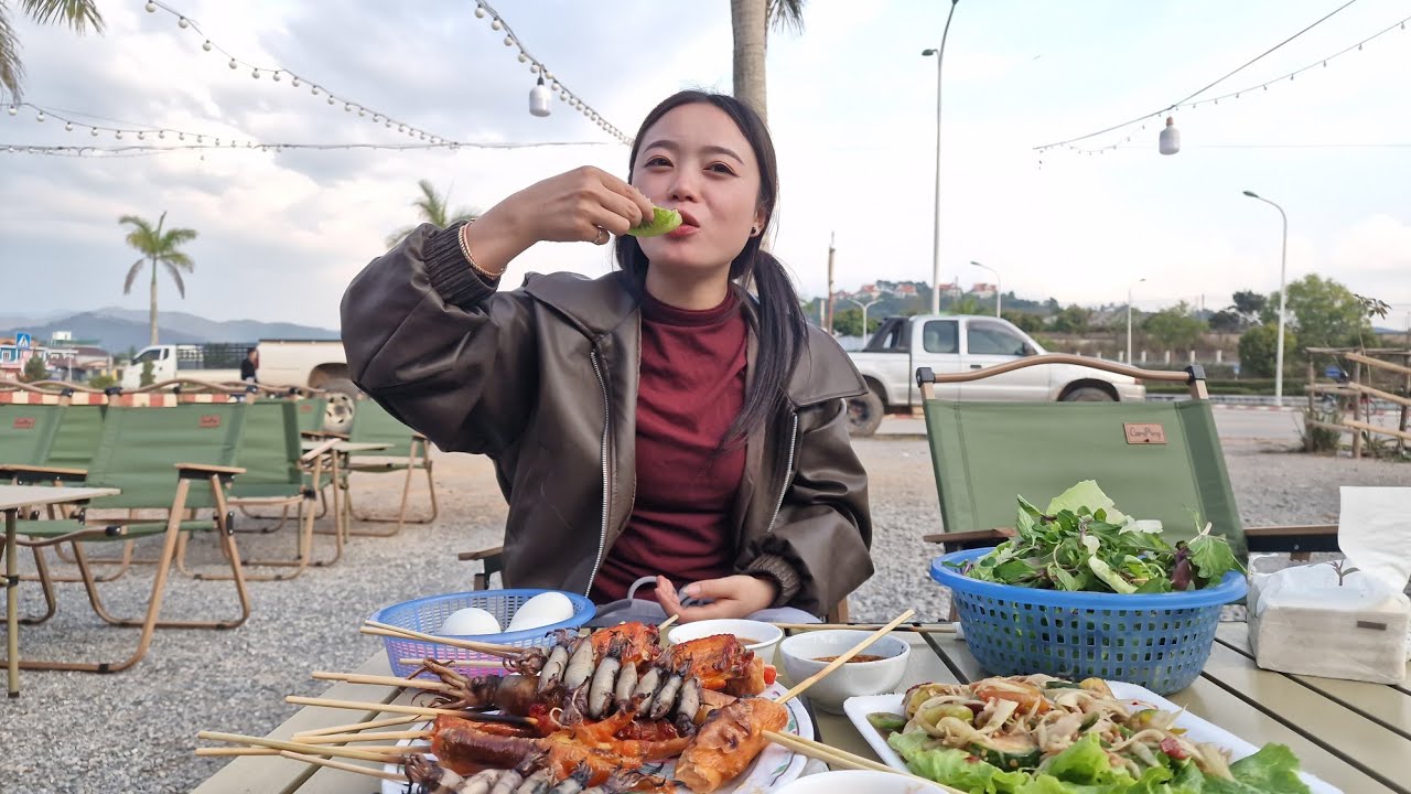 Nkauj mim wb mus noj ປີ້ງ nawb qab heev lis os
