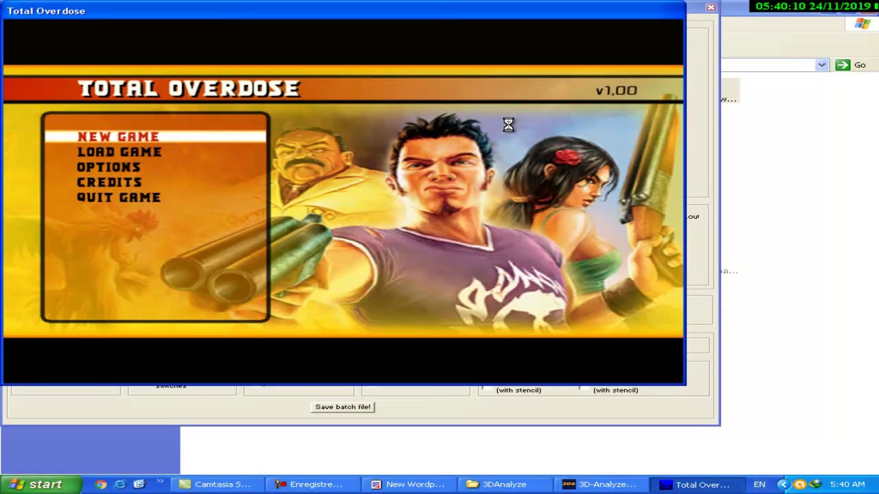 حل مشكلة الشاشة السوداء في لعبة توتال اوفر دوس| خراج عن القانون