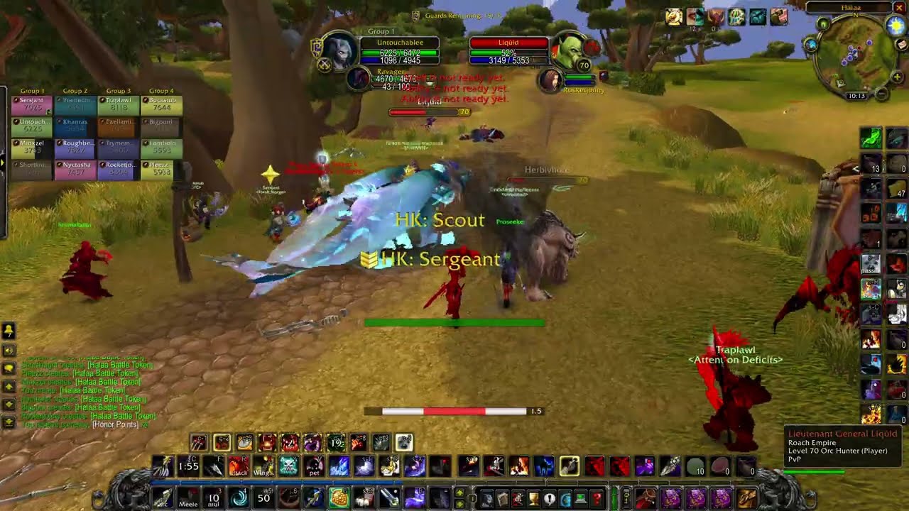 Little fun in Halaa Nagrand WPVP 68 level