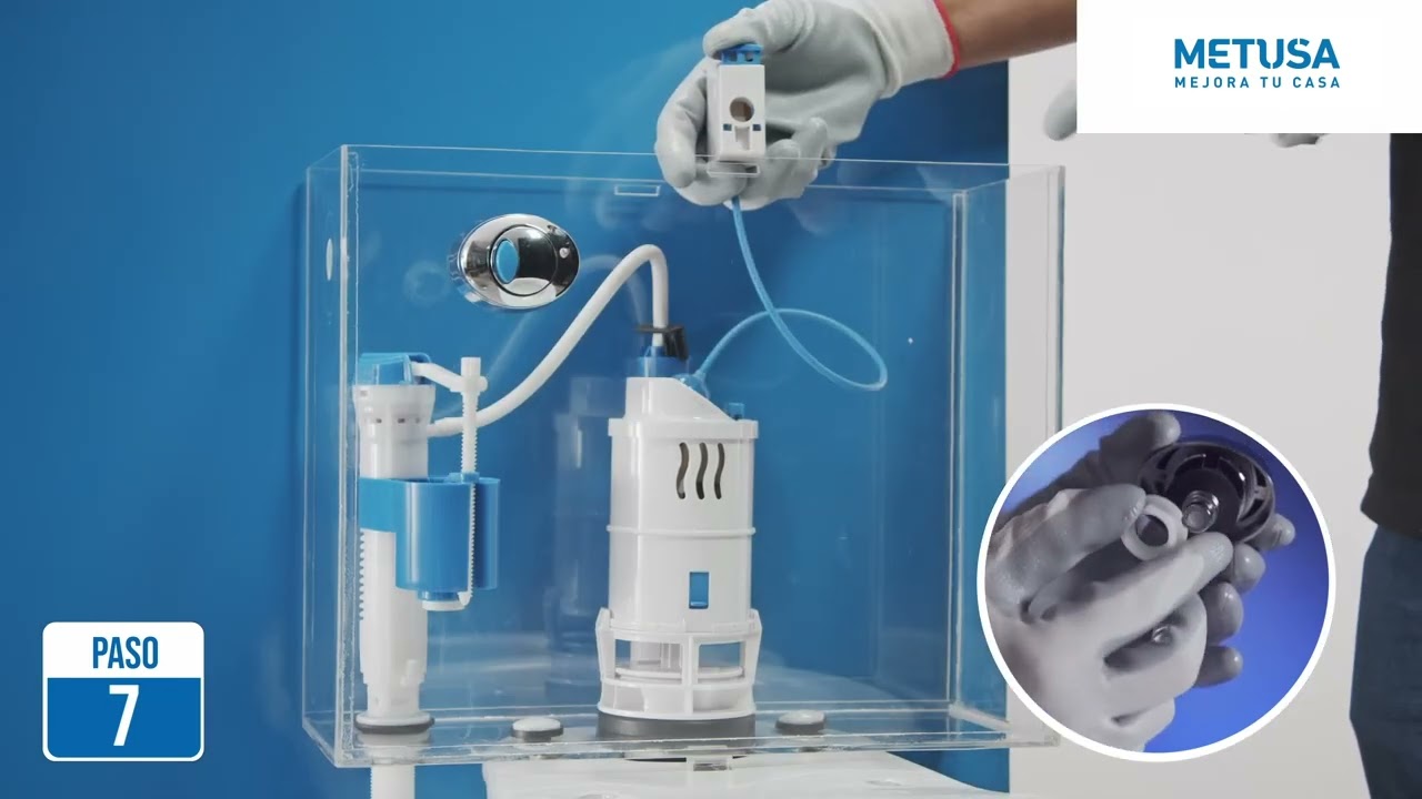 Instalación de un Sistema Metusa en un inodoro two piece