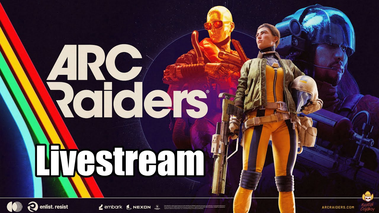 🔴Live - ARC Raiders - Lootin and Shootin (But Squadded Up)
