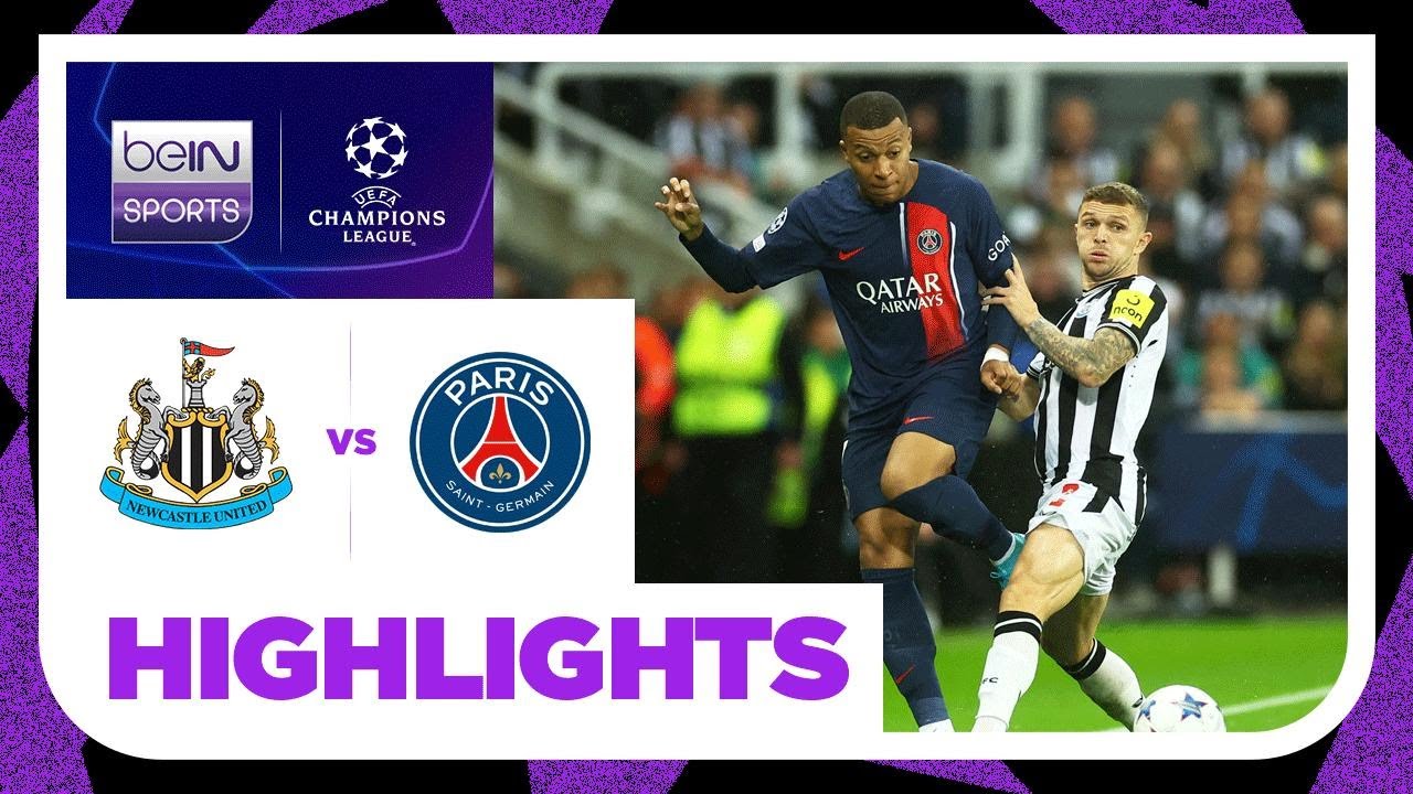 Newcastle United v PSG | Champions League | Match Highlights