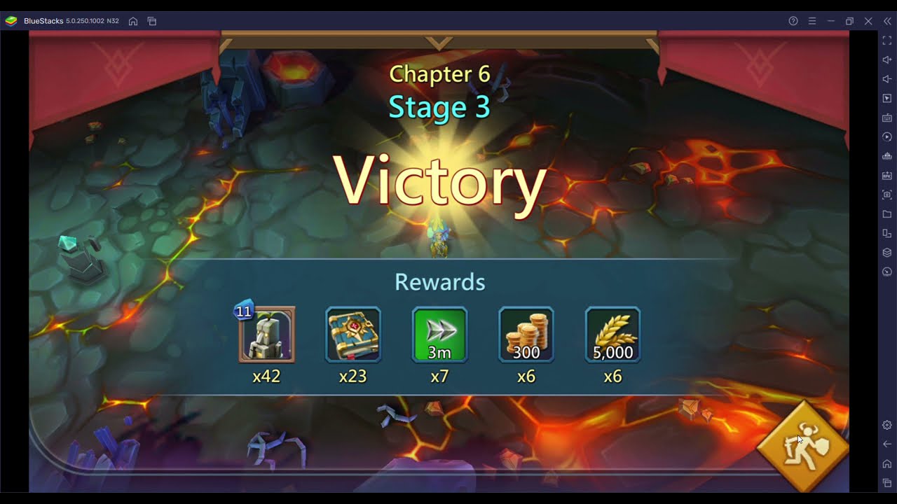 Lords Mobile Vergeway chapter 6 stage 3