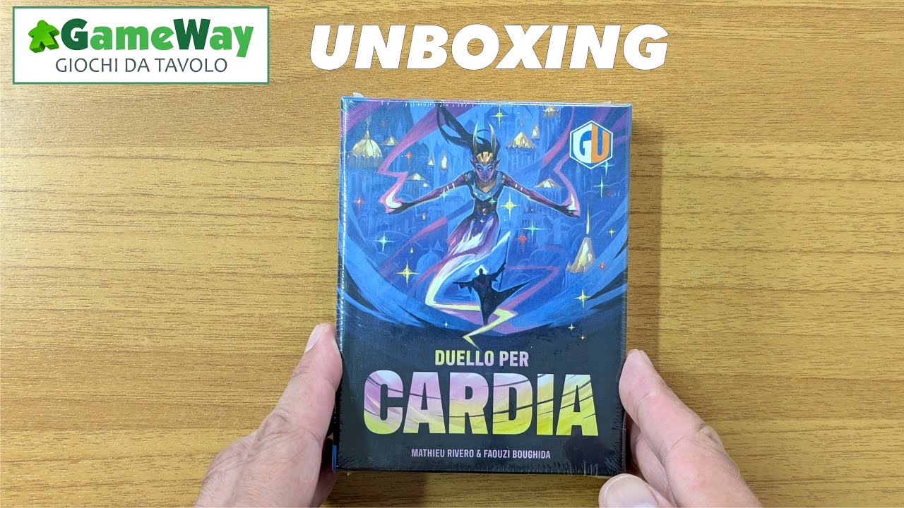 Unboxing di Duello per Cardia - Giochi Uniti
