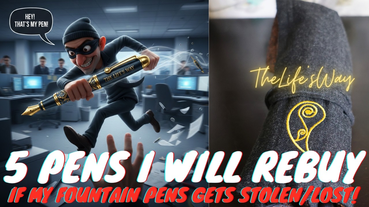 Top 5 Pens I will Buy Again if my Fountain Pen Collection gets STOLEN!