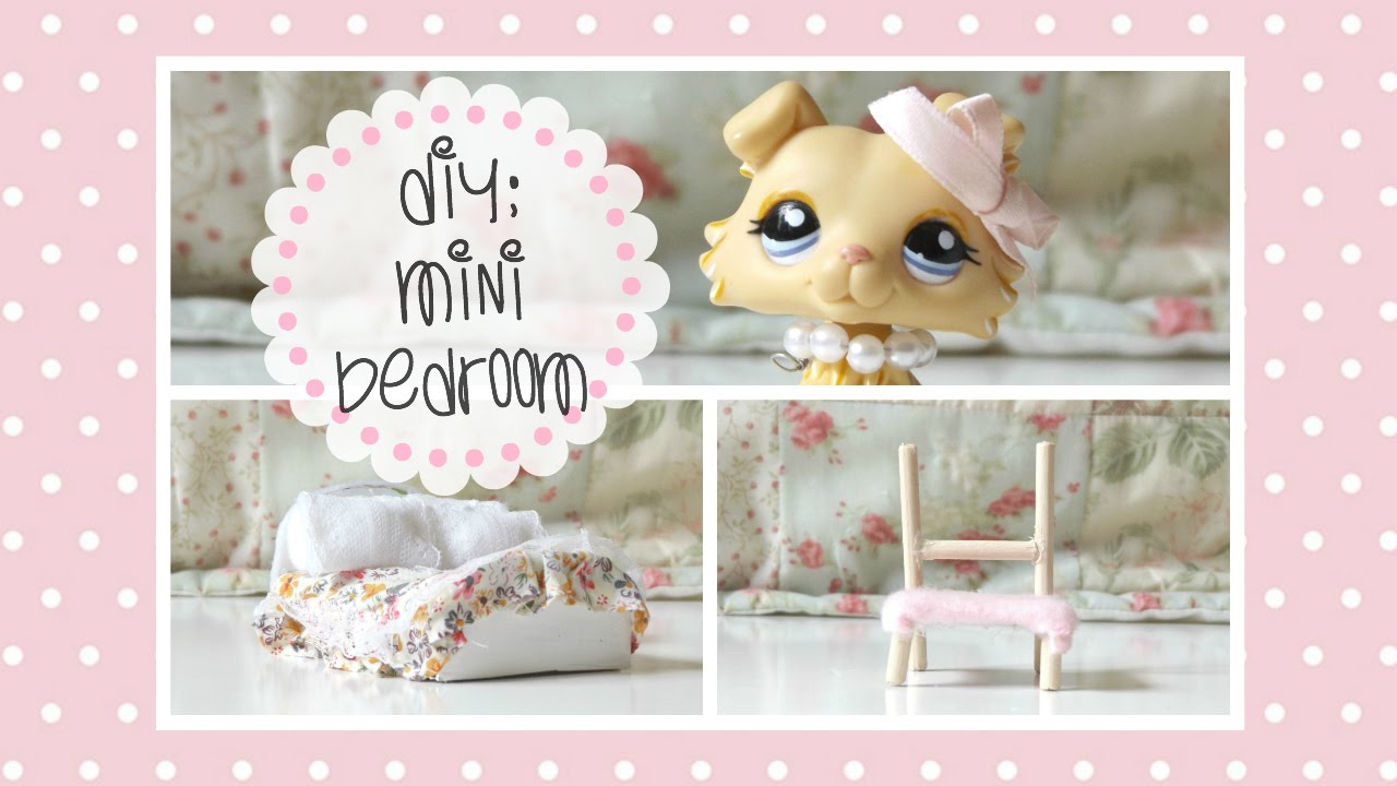 LPS DIY: Miniature Bedroom