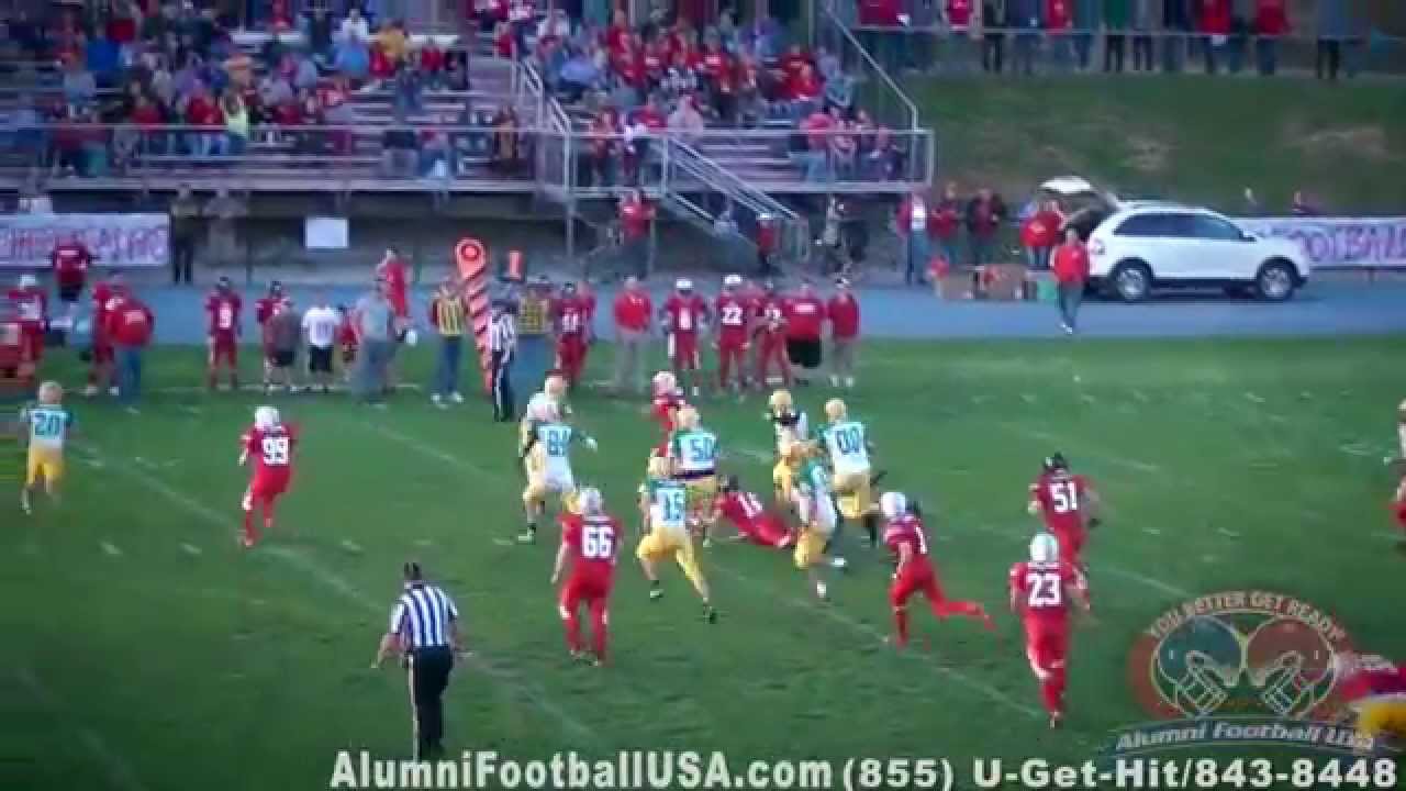 5-3-14 Giles vs Narrows (Highlights) Alumni Football USA