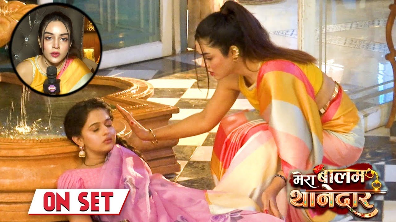 Mera Balam Thanedaar ON SET: Bulbul Drishti Ki PHYSICAL Fight Mein Bulbul Hui BEHOSH?