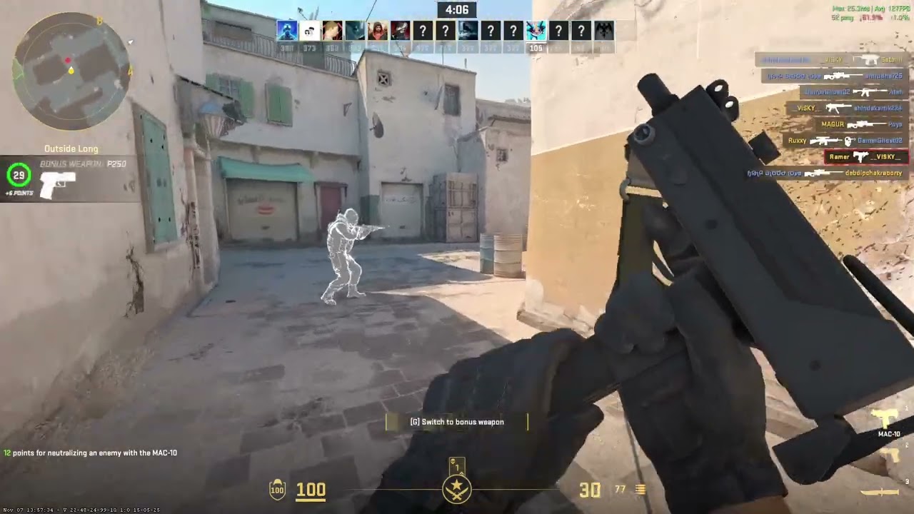 CS:GO 2 Benchmark Testing on Lenovo LOQ 15 | i7 13650 HX & RTX 4060 |  83DV00LXIN