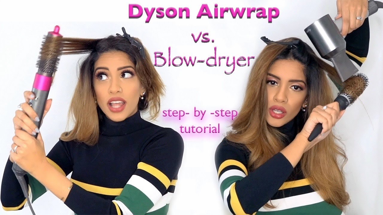 Dyson: Airwrap против фена — РУКОВОДСТВО ПО УКЛАДКЕ ВОЛОС || ARIBA PERVAIZ