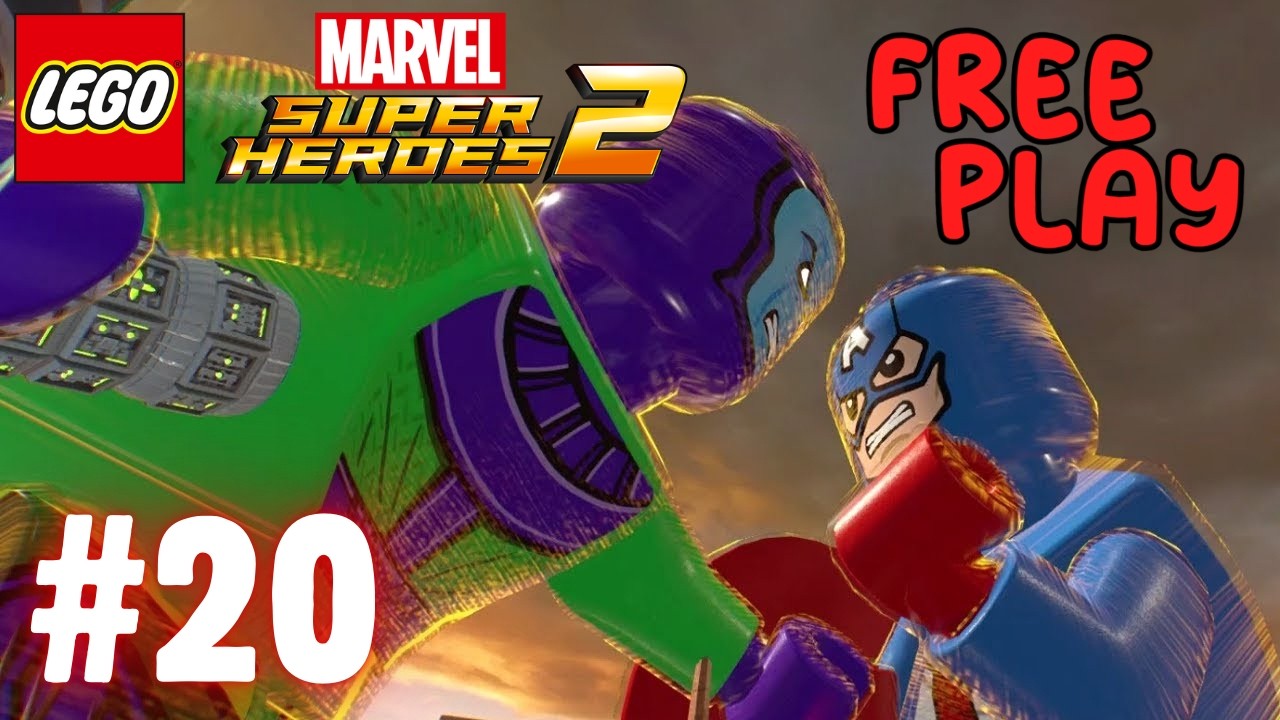 Lego Marvel Super Heroes 2 - Free Play Walkthrough - Level 20 Out of Time